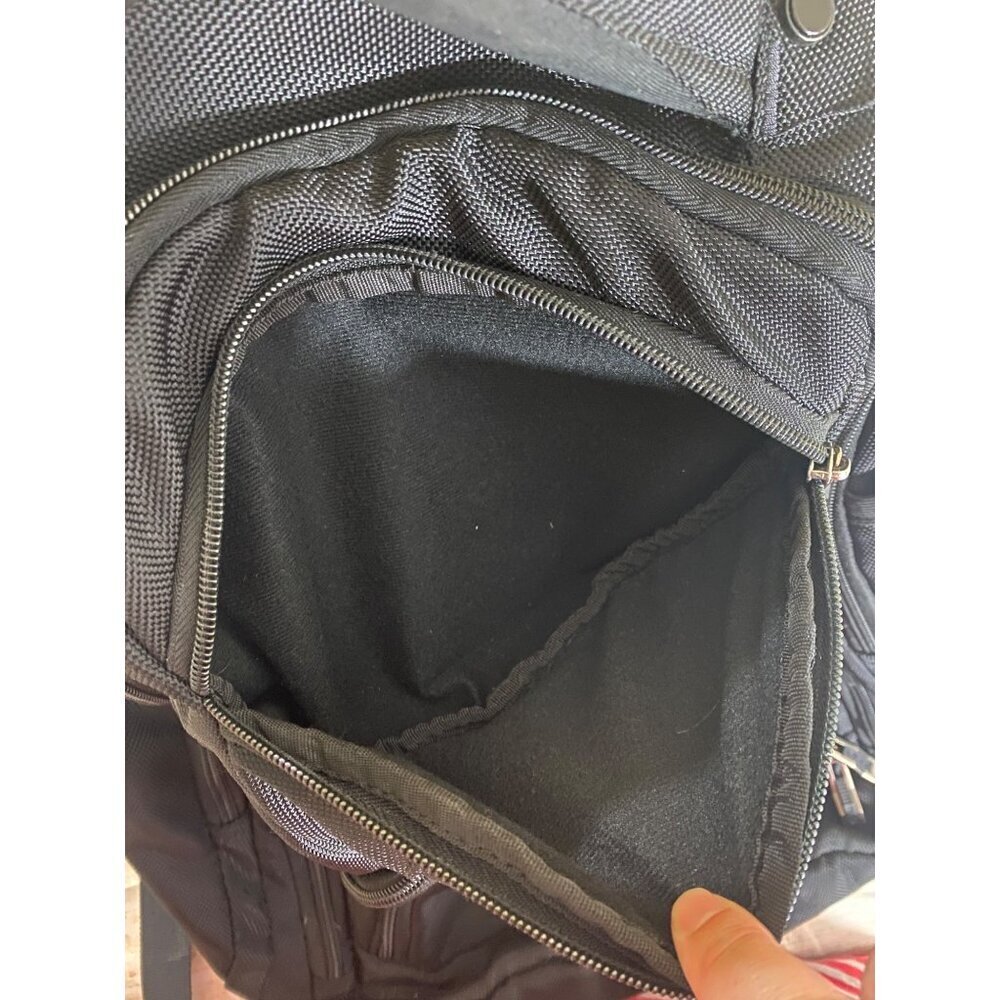 Ogio Unisex Black Casual Full Zip Multi Pocket Back Pack - OS - Picture 8 of 11